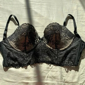 🖤Victoria Secret Black Lace Balconette Bra🖤
